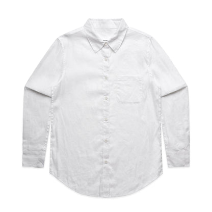 Wo's Linen Shirt - 4418