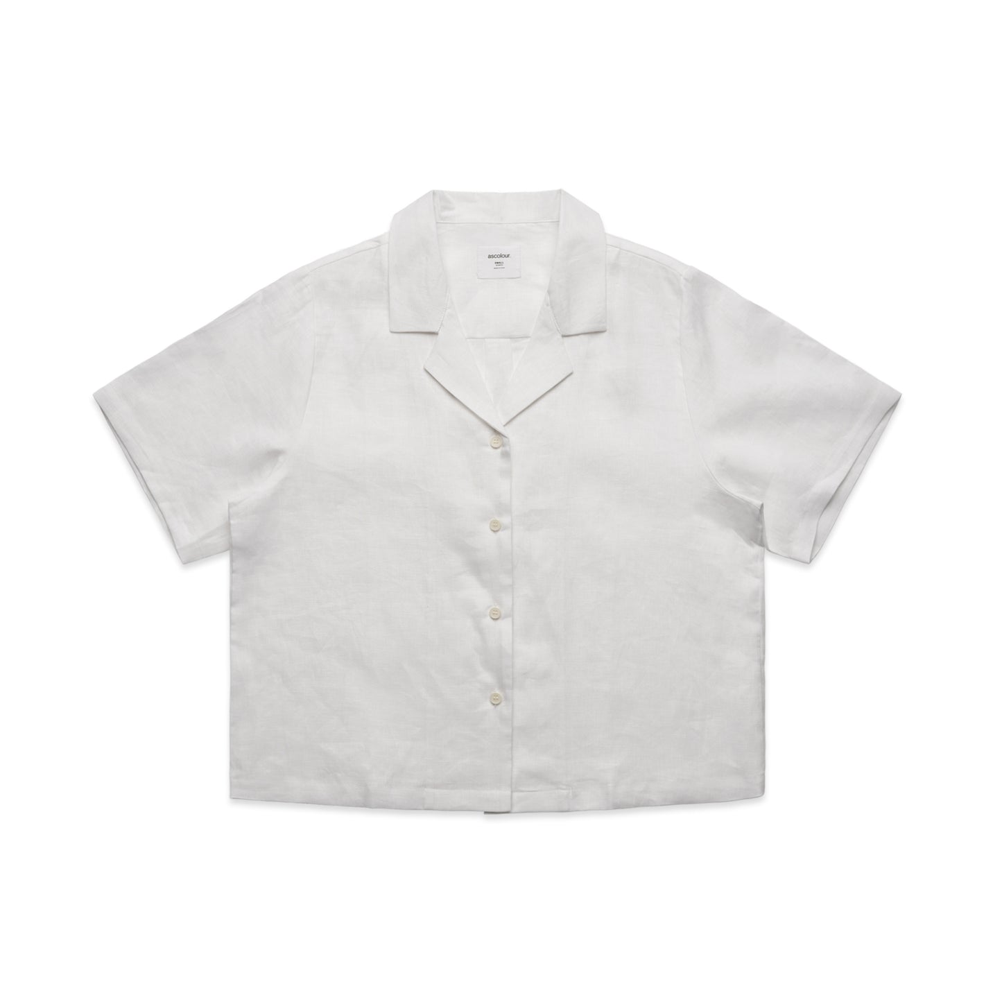 Wo's Linen S/S Shirt - 4420