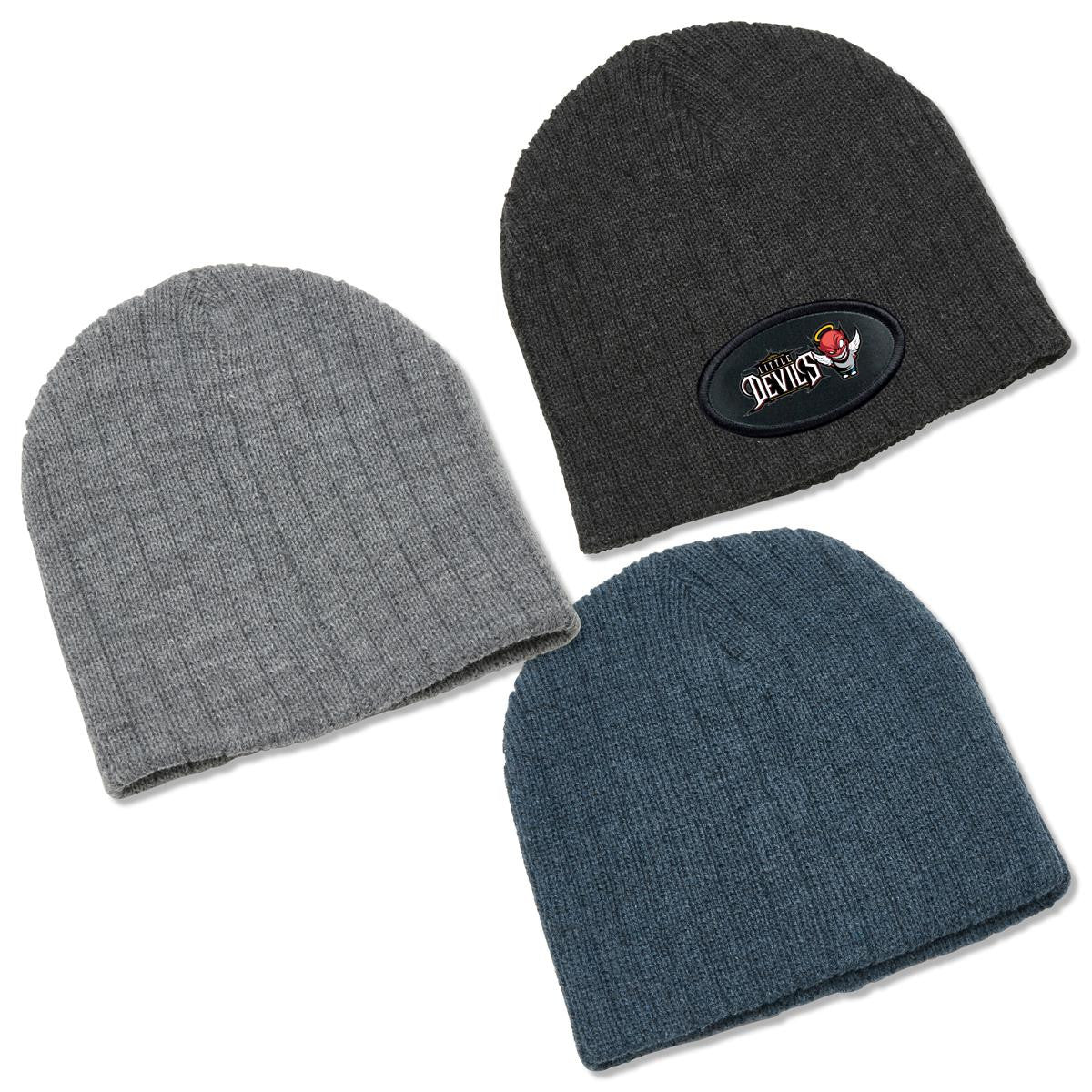 4455    Heather Cable Knit Beanie