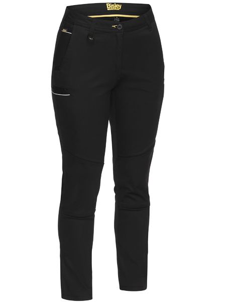 Women's Mid Rise Stretch Cotton Pants