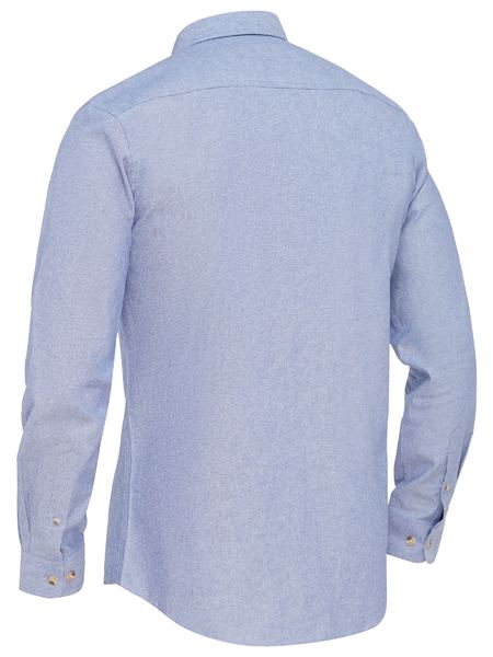 Mens Long Sleeve Chambray Shirt