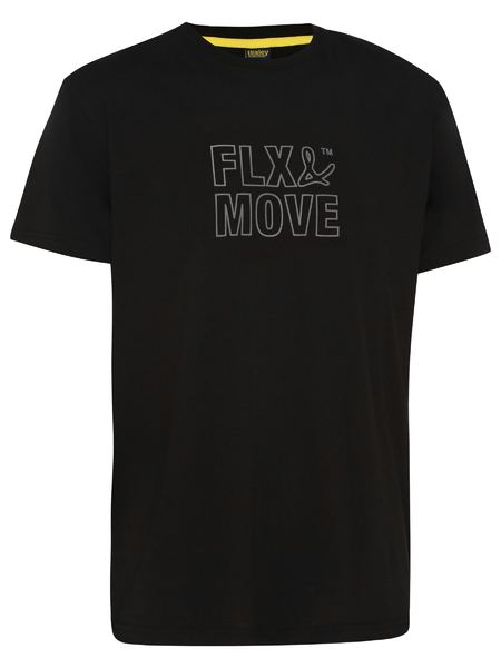 Flx & Move™ Cotton Outline Print Tee