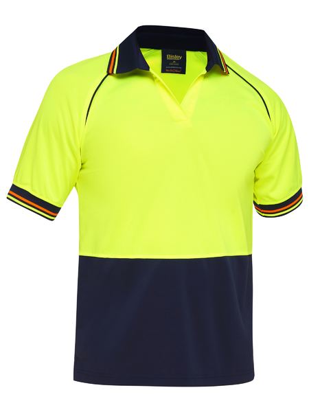 Two Tone Hi Vis V-NeckPolo