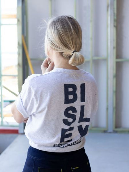 Bisley Cotton Vertical Logo Tee