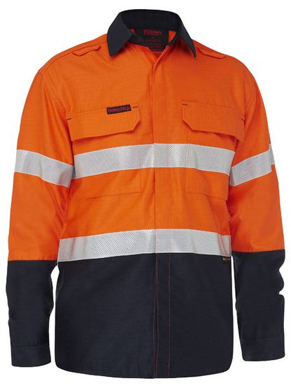 Apex 160 Taped Hi Vis FR Ripstop Vented Shirt