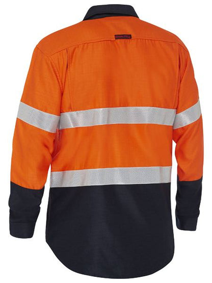 Apex 185 Taped Hi Vis FR Ripstop Vented Shirt