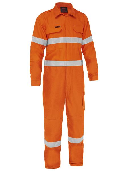 Apex 185 Taped Hi Vis FR Ripstop Vented Coverall