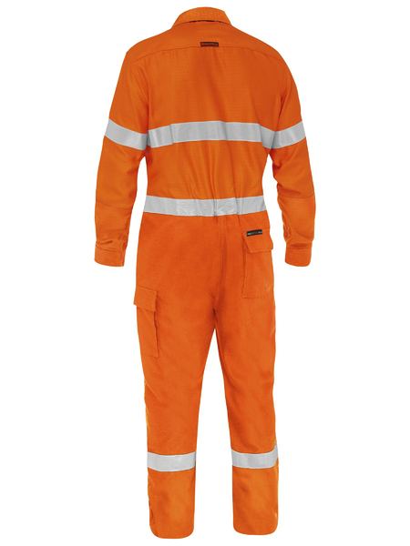 Apex 185 Taped Hi Vis FR Ripstop Vented Coverall