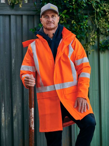 X Taped Hi Vis Storm Jacket – Squadwear Australia