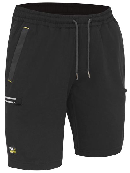 Flx & Move™ 4-Way Stretch Elastic Waist Cargo Short