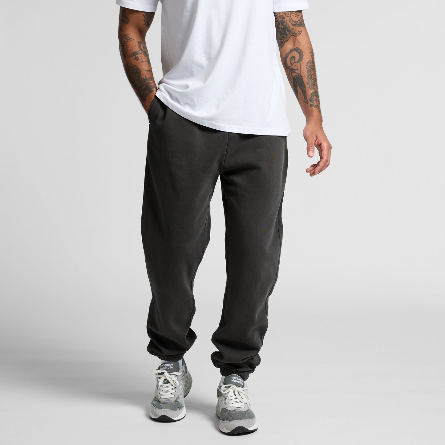 Mens Faded Track Pants - 5923
