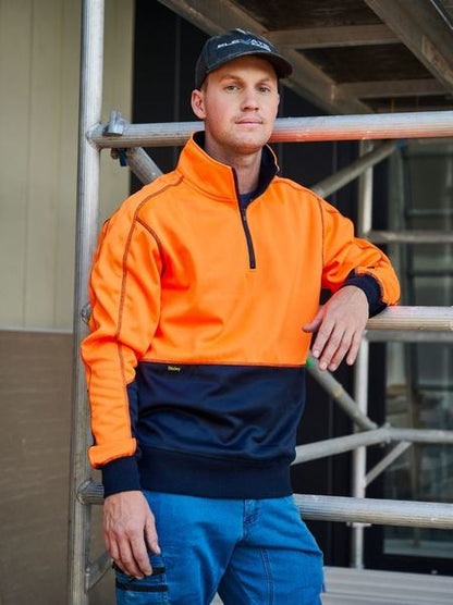 Hi Vis Fleece 1/4 Zip Pullover - Shop