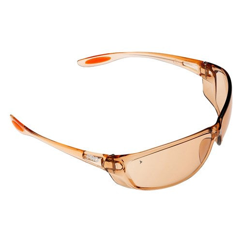 SWITCH LIGHT BROWN SAFETY GLASSES