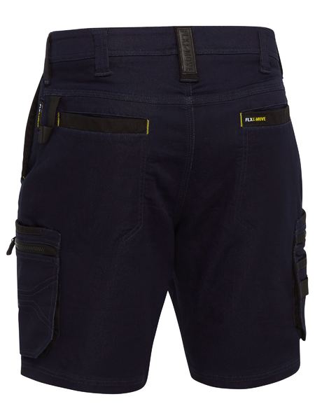 Flx and Move™ Stretch Denim Zip Cargo Shorts