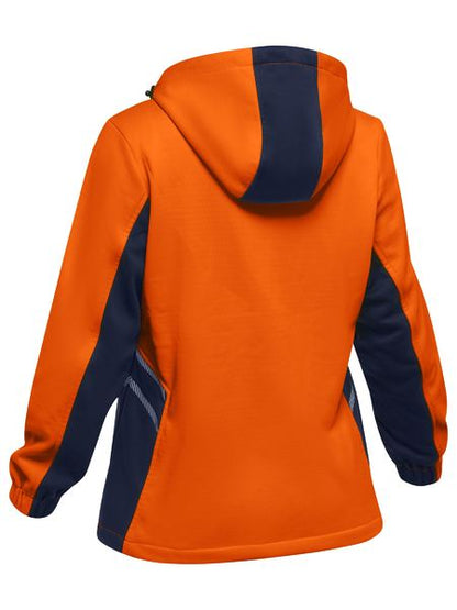 Women's Hi Vis Liquid Repellent Fleece Hoodie