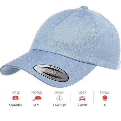 6245CM LowbProfile Cotton Twill Dad Hat