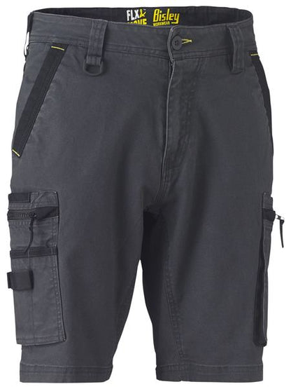 Flx & Move™ Stretch Utility Zip Cargo Short