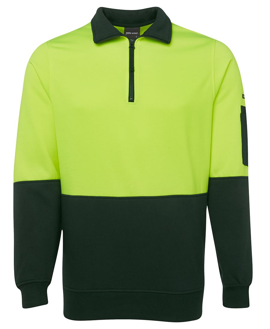 JB's Hi Vis 1/2 Zip Fleecy