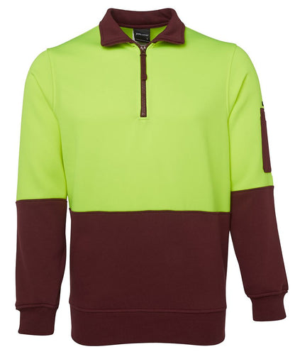 JB's Hi Vis 1/2 Zip Fleecy