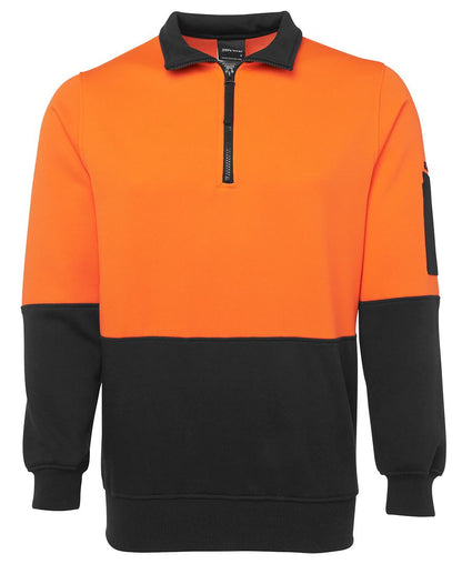 JB's Hi Vis 1/2 Zip Fleecy