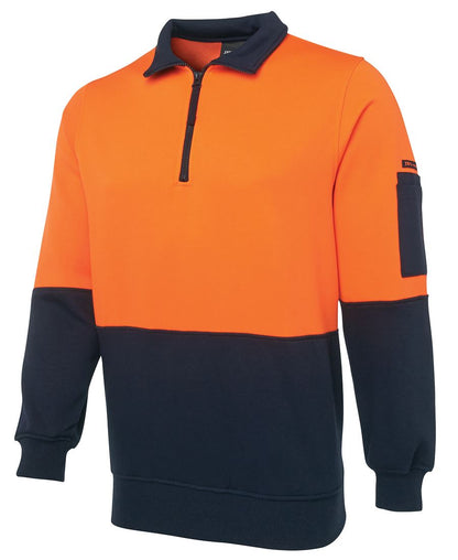 JB's Hi Vis 1/2 Zip Fleecy