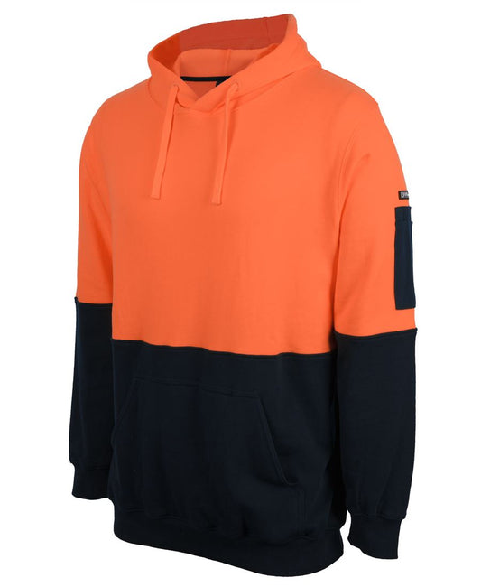 JB's Hi Vis 310 Cotton Pull Over Hoodie
