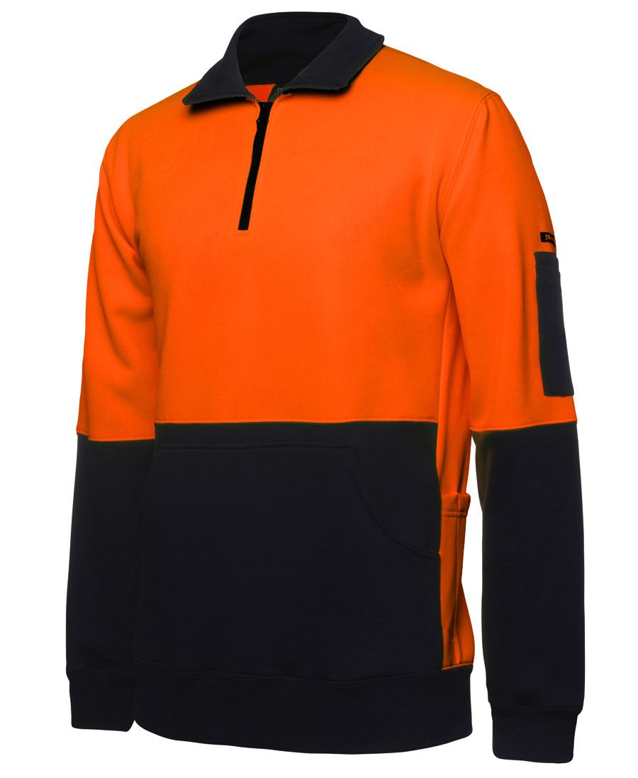 JB's Hi Vis 330G 1/2 Zip Fleece