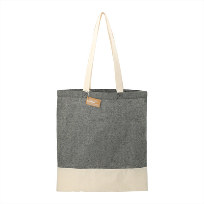 Split Recycled 150ml Cotton Twill Convention Tote