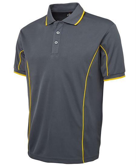 Podium S/S Piping Polo