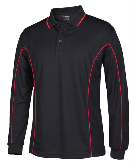 Podium L/S Piping Polo