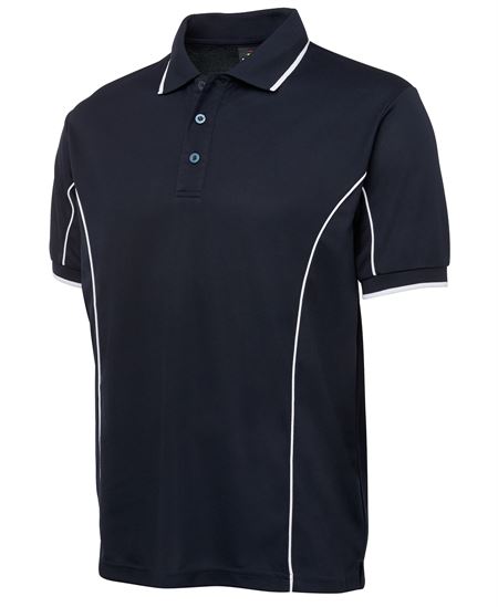 Podium S/S Piping Polo