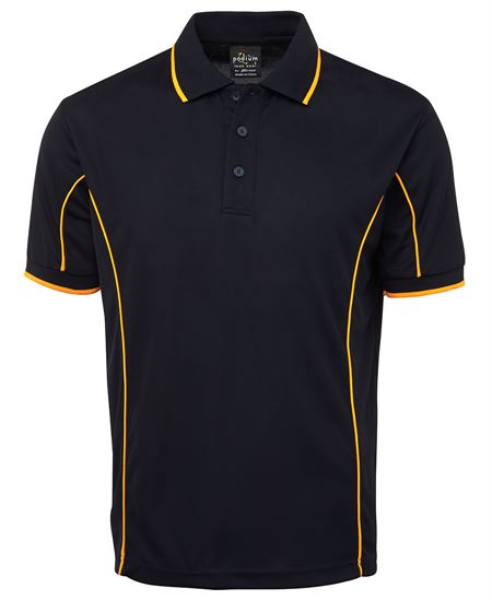 Podium S/S Piping Polo
