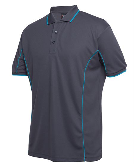 Podium S/S Piping Polo