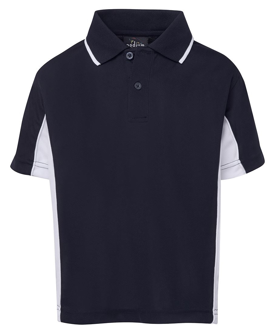 Podium Kids Contrast Polo