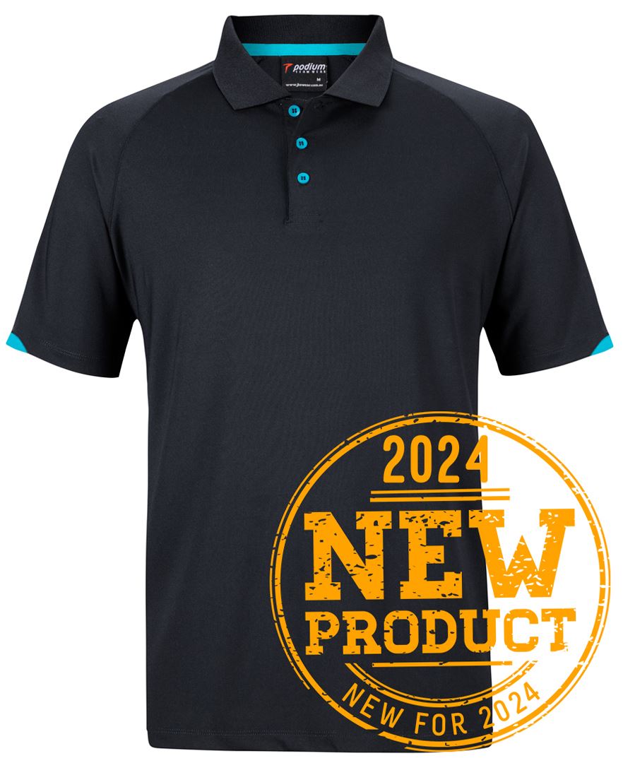 Podium Contrast Stretch Polo