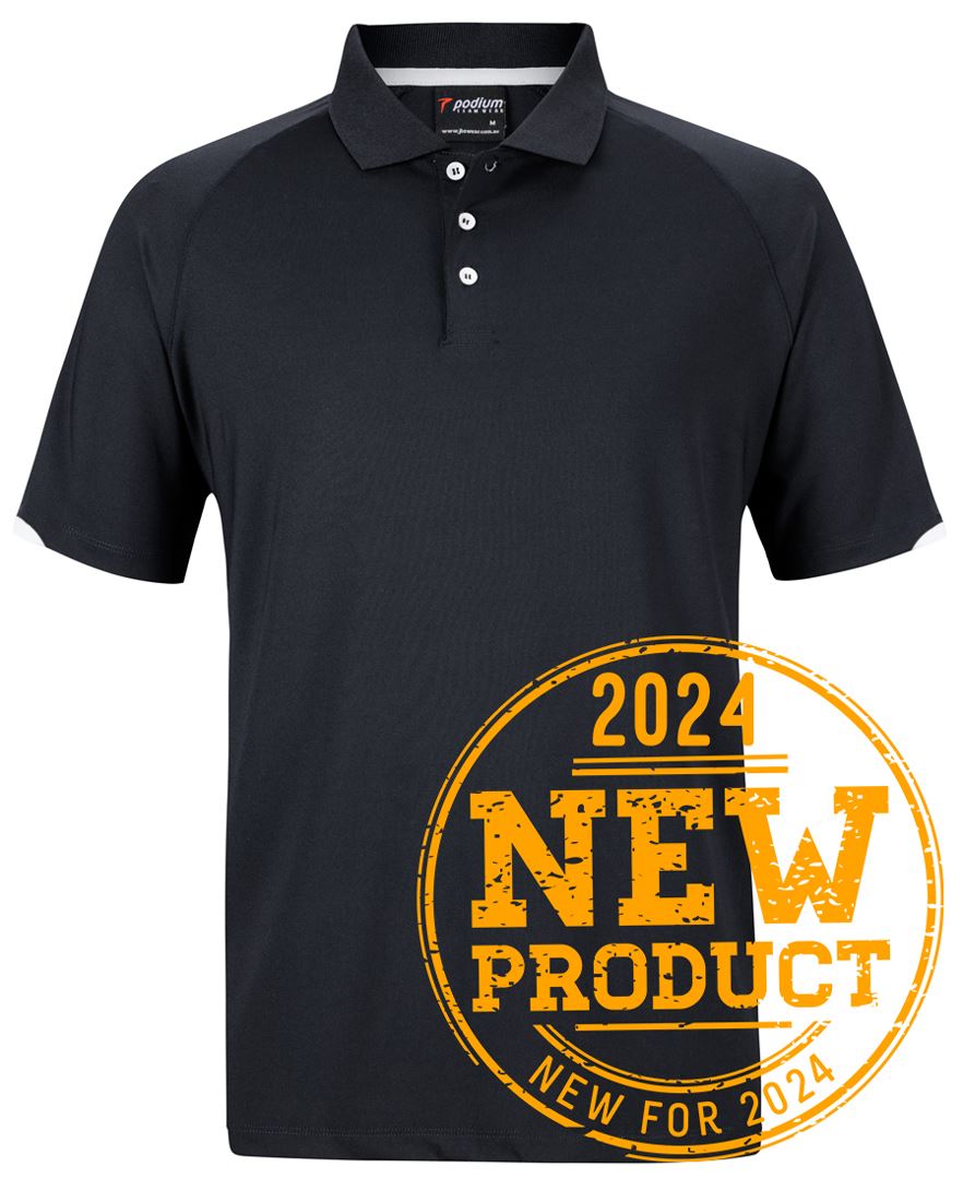 Podium Contrast Stretch Polo