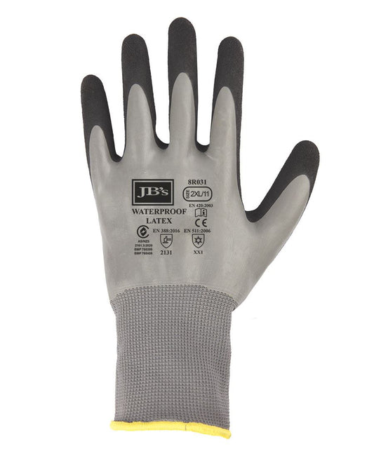 JB's Waterproof Double Latex Coated Glove (5 pack)