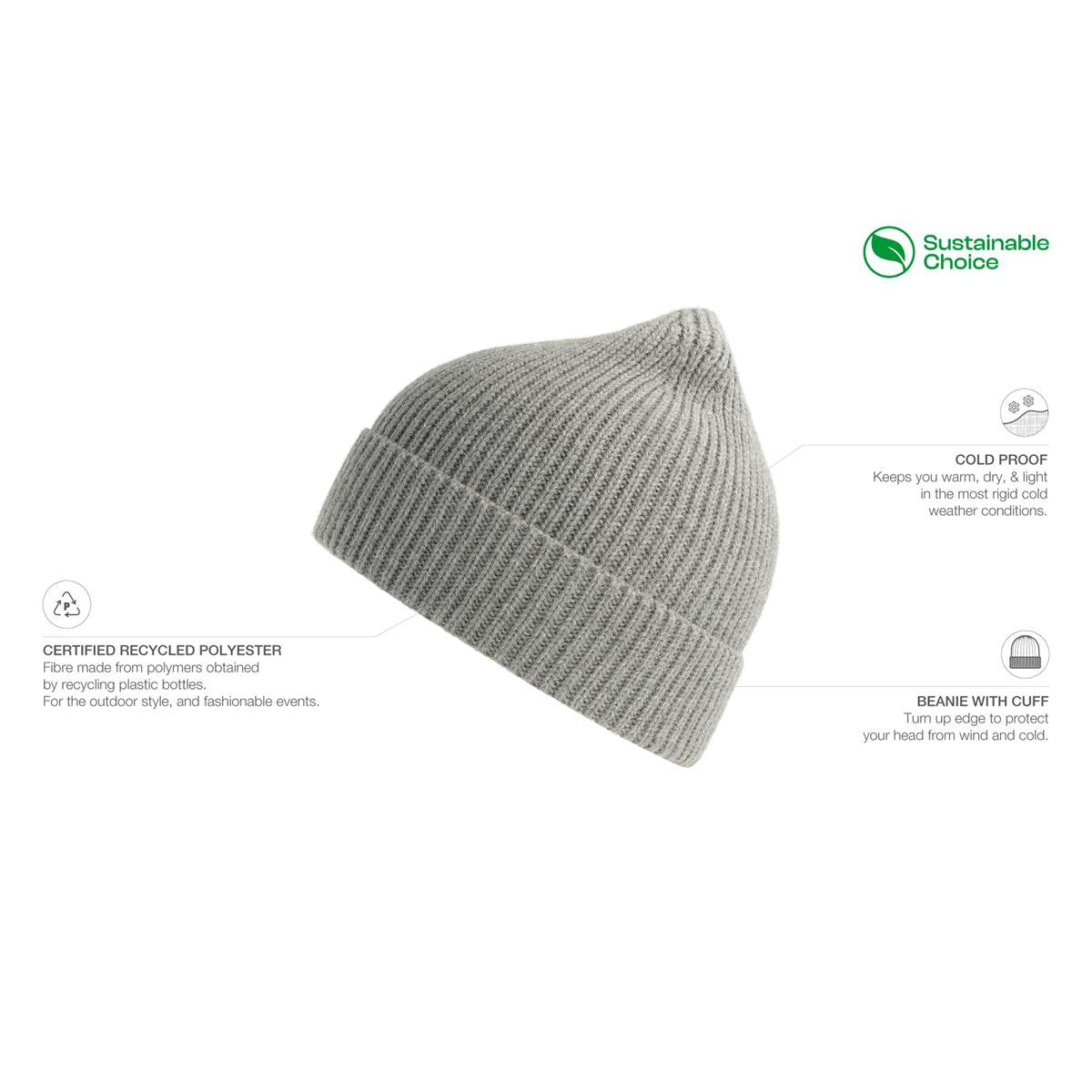 A4520    Andy Recycled Beanie