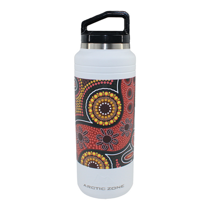 Arctic Zone Titan Copper Bottle with Rotary Digital Print - 1L