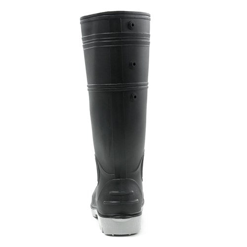 GUMBOOT INCA PVC BLACK GREY