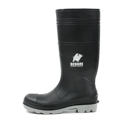 GUMBOOT INCA PVC BLACK GREY