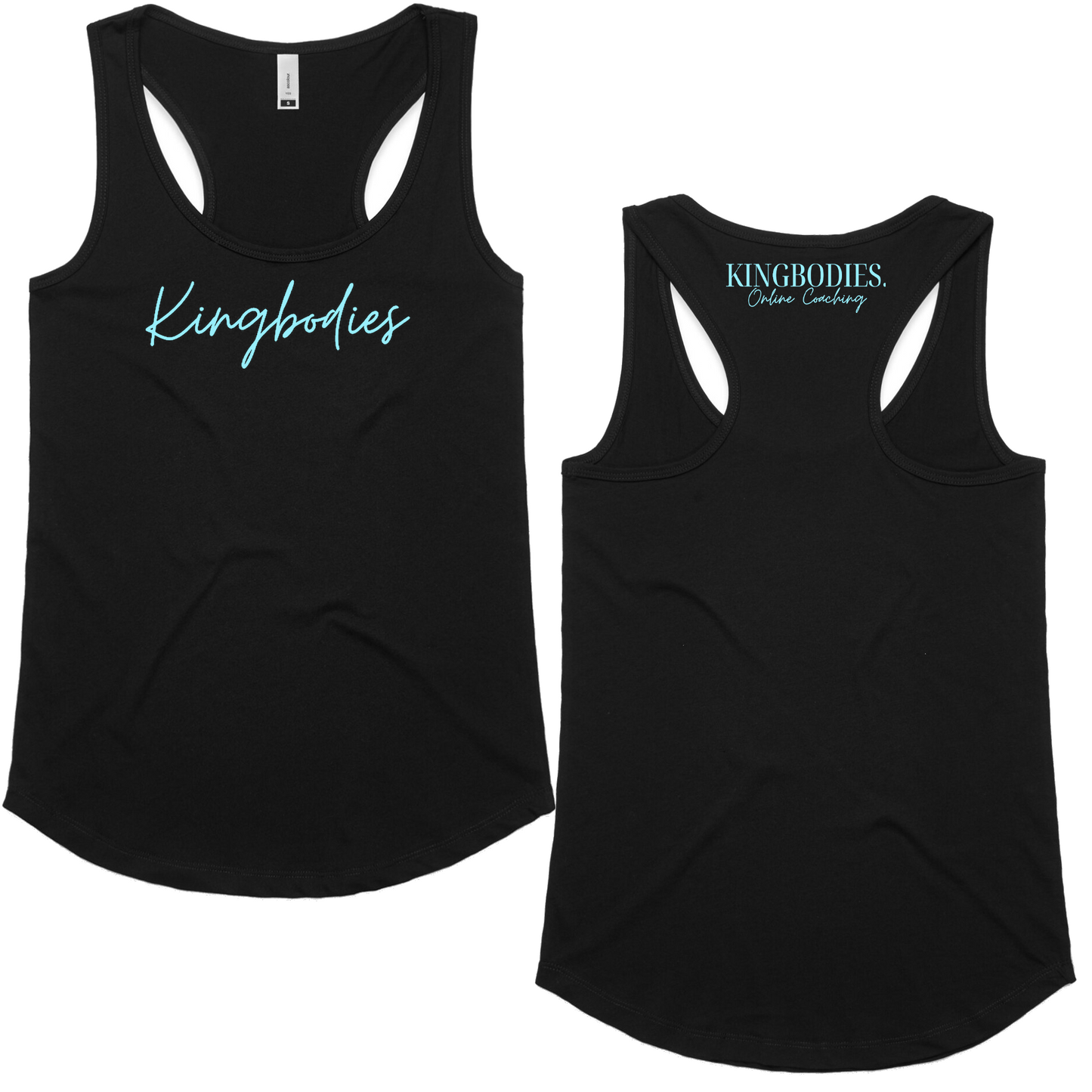 KINGBODIES WO'S YES RACERBACK SINGLET