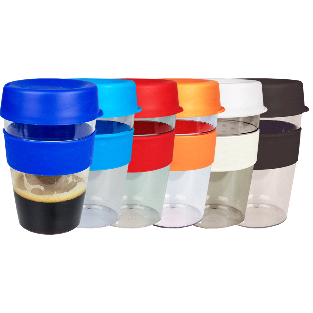 Tritan Carry Cup with Lid and Band 360ml