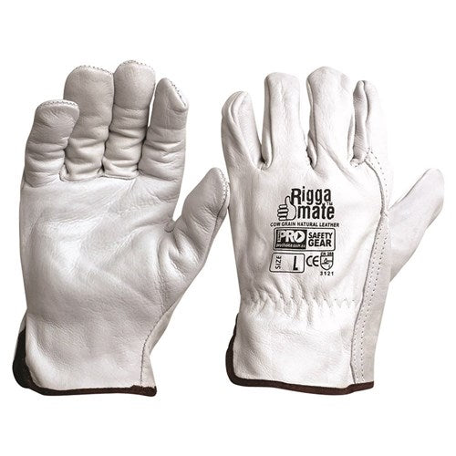 Riggamate Natural Cowgrain Gloves