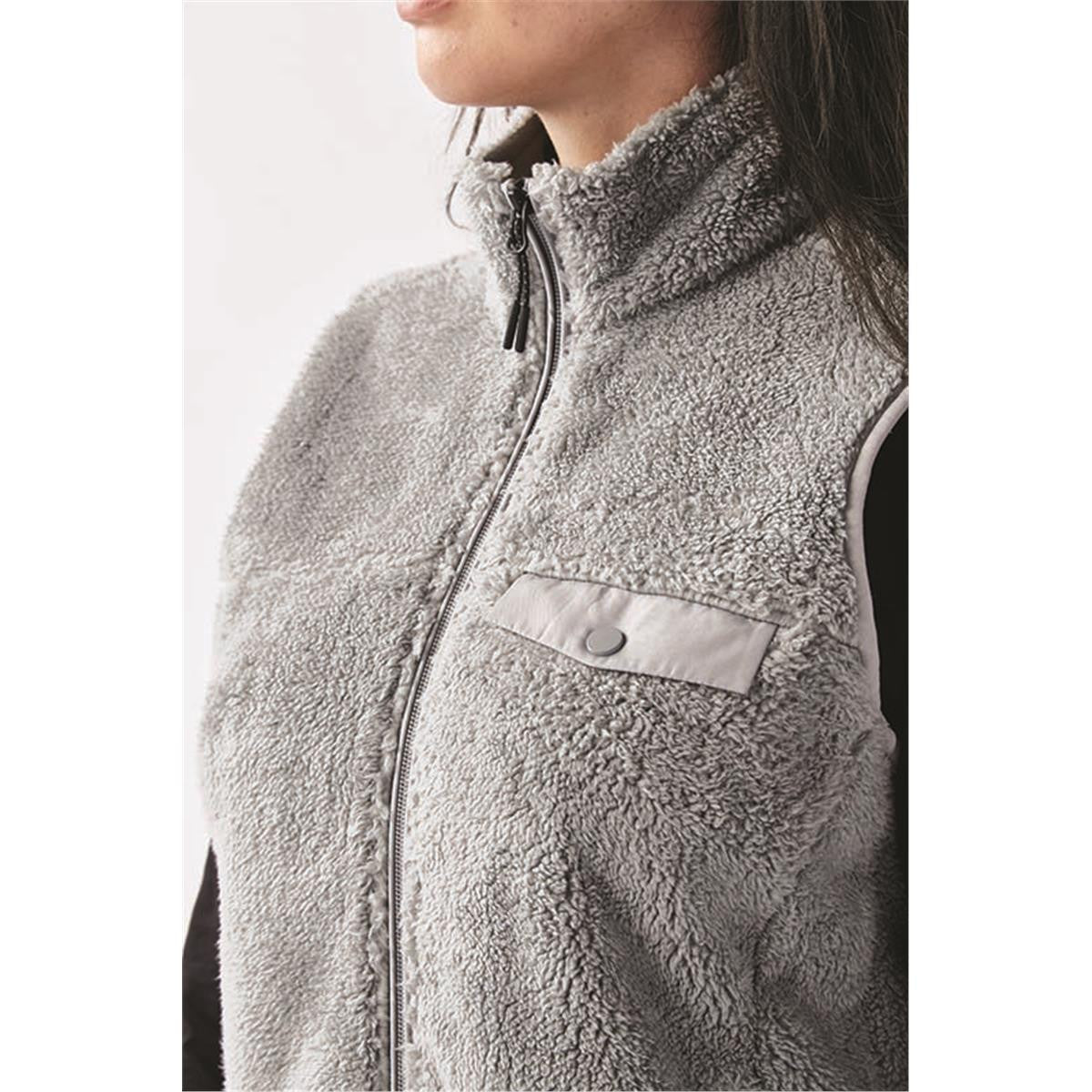DLV-1W    Women's Bergen Sherpa Fleece Vest