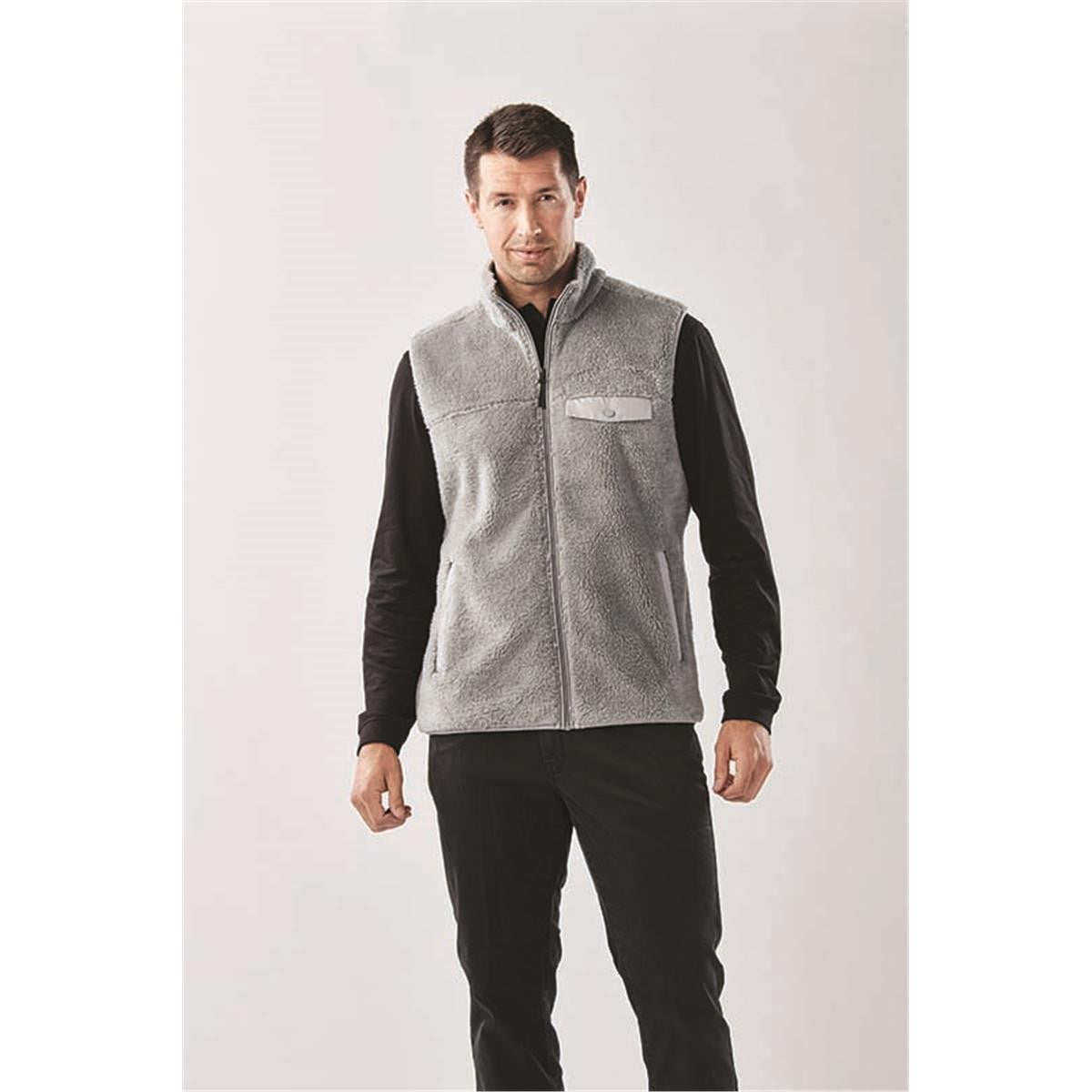 DLV-1    Men's Bergen Sherpa Fleece Vest