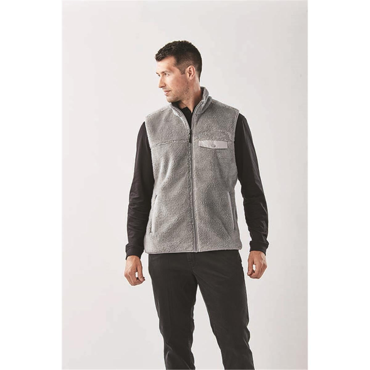 DLV-1    Men's Bergen Sherpa Fleece Vest