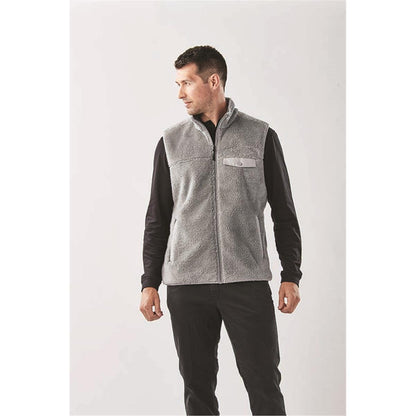 DLV-1    Men's Bergen Sherpa Fleece Vest