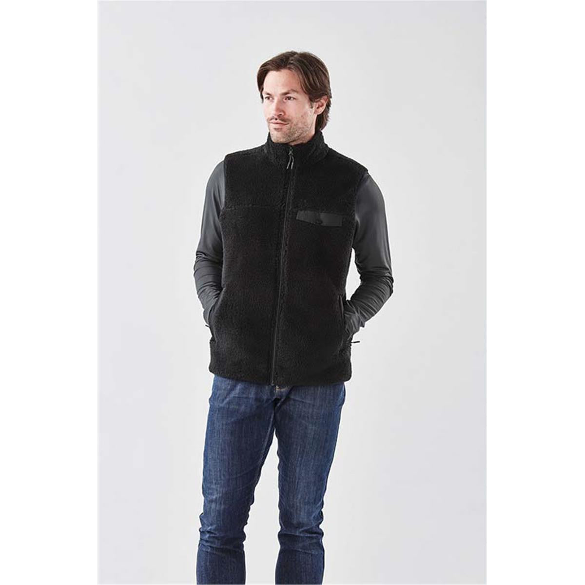 DLV-1    Men's Bergen Sherpa Fleece Vest