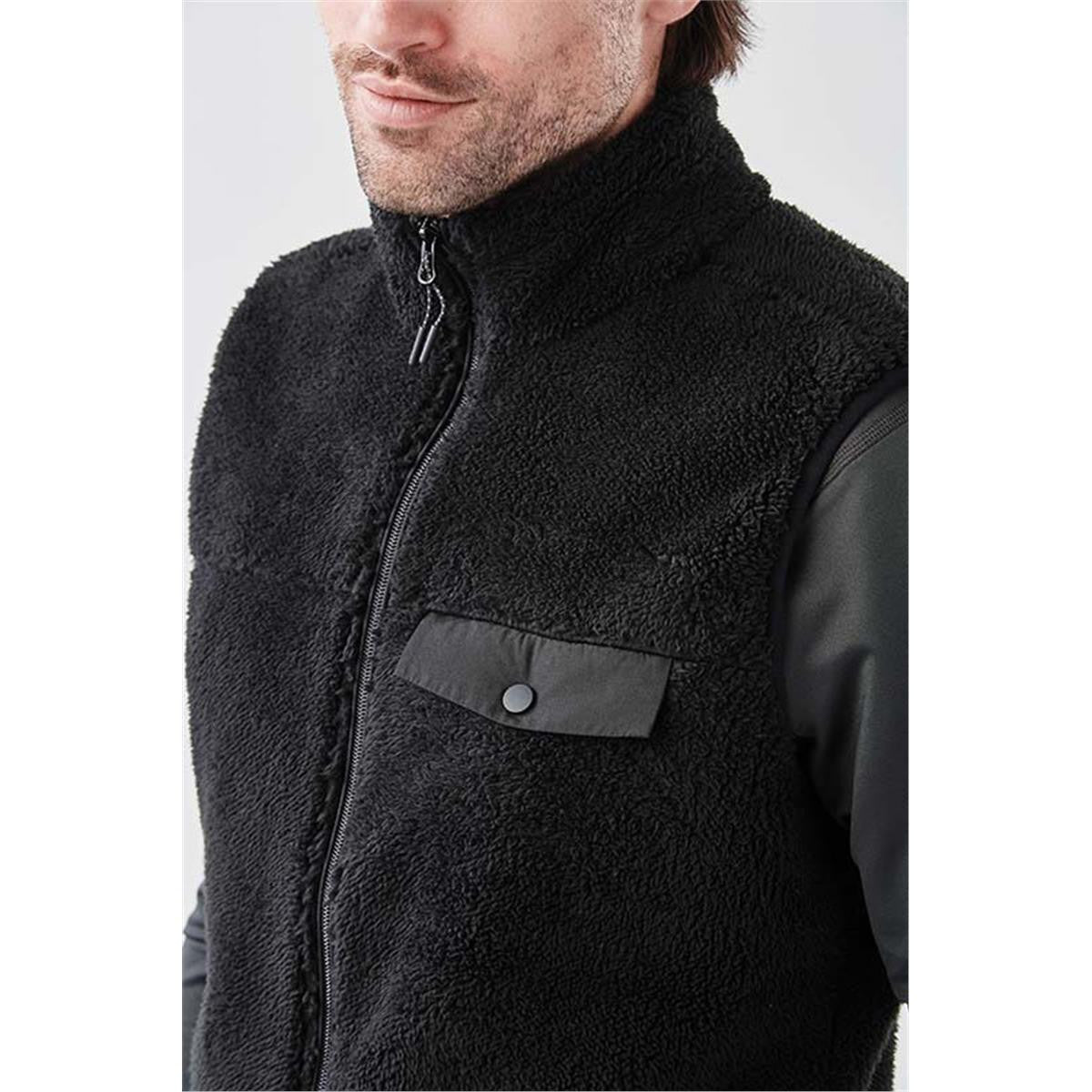 DLV-1    Men's Bergen Sherpa Fleece Vest
